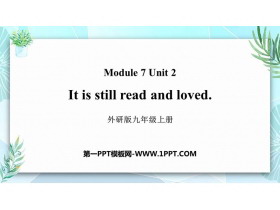 《It is still read and loved》Great books PPT优秀课件-第一PPT