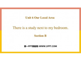 《There is a study next to my bedroom》SectionB PPT课件-第一PPT