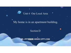 《My home is in an apartment building》SectionD PPT课件-第一PPT