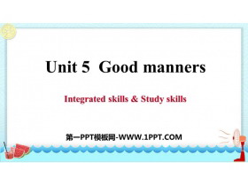 《Good manners》Integrated skills-第一PPT