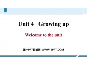《Growing up》PPT习题课件-第一PPT