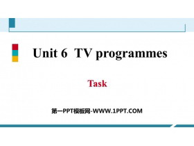 《TV programmes》Task PPT习题课件-第一PPT