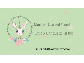 《Language in use》Lost and found PPT教学课件-第一PPT