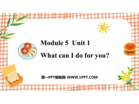 《What can I do for you?》Shopping PPT优质课件-第一PPT