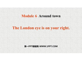 《The London Eye is on your right》around town PPT优质课件-第一PPT