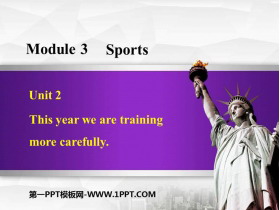 《This year we are trainning more carefully》Sports PPT免费课件-第一PPT