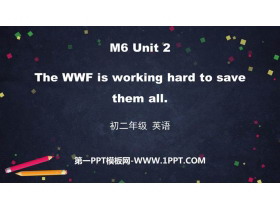 《The WWF is working hard to save them all》Animals in danger PPT优秀课件-第一PPT