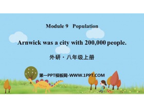 《Arnwick was a city with 200.000 people》Population PPT免费下载-第一PPT