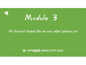 《We have not found life on any other planets yet》journey to space PPT课件下载-第一PPT