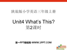 《What’s This?》PPT下载-第一PPT