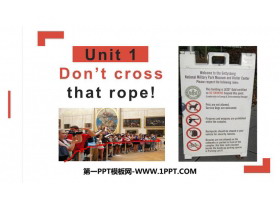 《Don’t cross that rope》Museums PPT免费课件-第一PPT