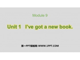 《I’ve got a new book》PPT免费课件-第一PPT
