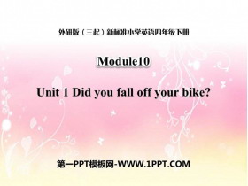 《Did you fall off your bike?》PPT免费课件-第一PPT