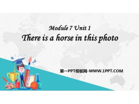 《There is a horse in this photo》PPT精品课件-第一PPT