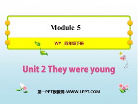 《They were young》PPT免费课件-第一PPT