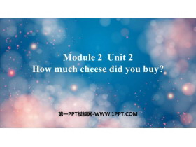 《How much cheese did you buy?》PPT免费课件-第一PPT