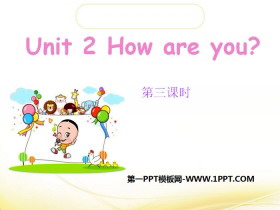 《How are you?》PPT课件免费下载-第一PPT