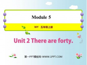 《There are forty》PPT免费课件-第一PPT