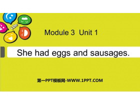 《She had eggs and sausages》PPT免费课件-第一PPT