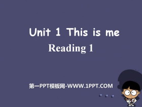 《This is me》readingPPT-第一PPT