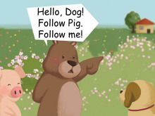 《Unit4 We love animals》Flash动画课件13-第一PPT