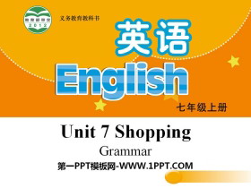 《Shopping》GrammarPPT-第一PPT