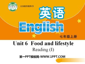 《Food and lifestylee》ReadingPPT-第一PPT