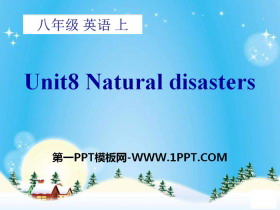 《Natural disasters》PPT-第一PPT