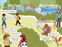 《Unit2 My schoolbag》Flash动画课件-第一PPT