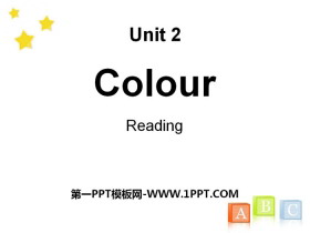 《Colour》ReadingPPT-第一PPT
