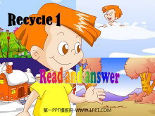人教版PEP五年级英语上册《recycle1》第二课时PPT课件-第一PPT