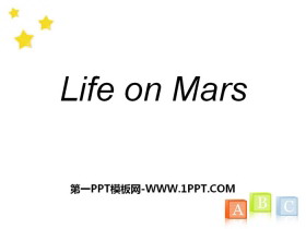 《Life on Mars》PPT-第一PPT