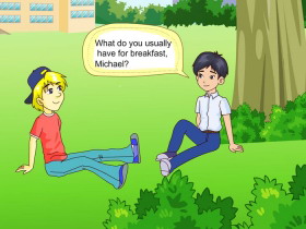 《What would you like to drink?》SectionB Flash动画课件-第一PPT