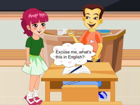 《What class are you in?》SectionB Flash动画课件-第一PPT