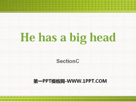 《He has a big head》SectionC PPT-第一PPT