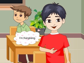 《Whose cap is this?》SectionC Flash动画课件-第一PPT