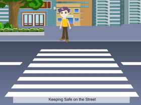 《Which is the way to the hospital?》SectionC Flash动画课件-第一PPT