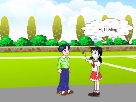 《The school sports meet is coming》SectionA Flash动画课件-第一PPT