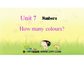 《How Many Colours》Numbers PPT课件-第一PPT