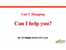 《Can I help you?》Shopping PPT课件-第一PPT