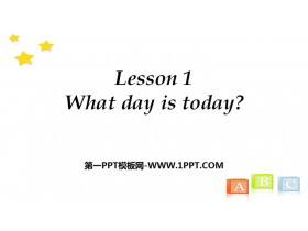 《What day is today?》Days of the Week PPT-第一PPT