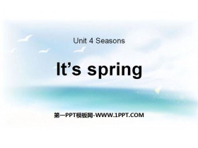 《It’s spring》Seasons PPT-第一PPT