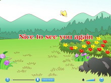 《I go to school at 8:00》Flash动画课件-第一PPT