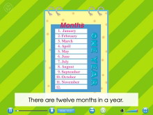 《January is the first month》Flash动画课件-第一PPT