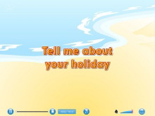 《I went to Sanya for my holidays》Flash动画课件7-第一PPT