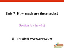 《How much are these socks?》PPT课件12-第一PPT
