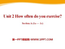 《How often do you exercise?》PPT课件17-第一PPT