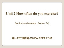 《How often do you exercise?》PPT课件19-第一PPT