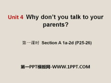 《Why don’t you talk to your parents?》PPT课件10-第一PPT