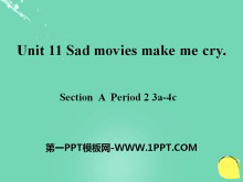 《Sad movies make me cry》PPT课件8-第一PPT